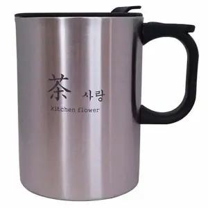 남양 스텐 대용량 머그컵 450ml 1p 머그잔 예쁜머그