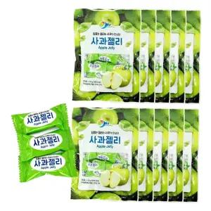 사과젤리 간식 캔디 젤리 과자 미성식품 향긋한 사탕 사과 (170g)
