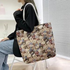 잉글리쉬 곰돌이 캐주얼가방 빅사이즈 숄더백