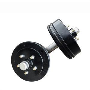 10인치 전기 브레이크 하프 액슬 허브 샤프트 드럼 스타일 5-114.3 6-139.7 CAP 3500Lbs 한 쌍 가격 RV 부