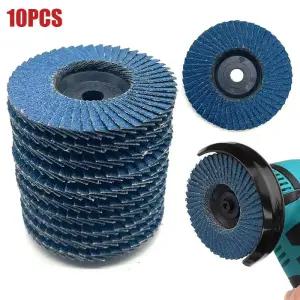 3인치그라인더날 10개 50mm75mm 3인치 그라인딩 휠 플랩 디스크 샌딩 앵글 그라인더 목재 연마