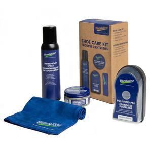Blundstone 가죽 부츠용 신발 관리 키트 - 리노베이팅 크림, 버핑 천, 방수 및 폴리싱 패드 포함