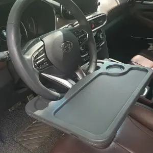 차량용 운전대테이블 핸들 트레이 운전대 쟁반 테이블 식탁 책상 받침대