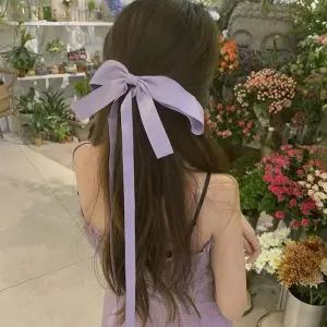청순 롱끈 리본핀 왕리본핀 자동핀 포니테일핀 긴머리
