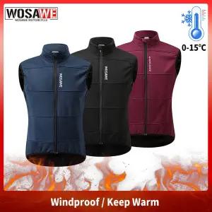 모터사이클 바이크 라이더 가죽 조끼 배스트 바이커 라이딩 WOSAWE 남자 남성 오토바이 민 자켓 재킷 모터