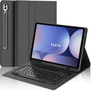 삼성 갤럭시 S10 울트라/S9 울트라/S8 울트라 키보드 케이스 블루투스 포함 탭 북 커버 슬림하고 휴대