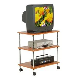 TV대 체리 3단 TV선반 텔레비전선반 다용도 다이 받침