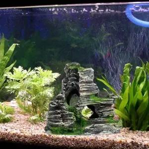 수족관 동굴 장식 조경용품 레진 물고기 수족관 바위 장식 은신처