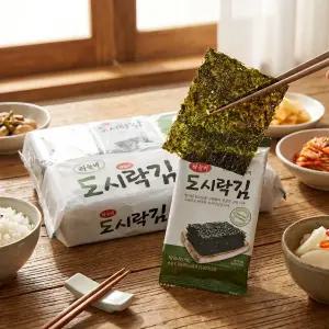 하늘비 조미 구운 도시락김 4gx128봉