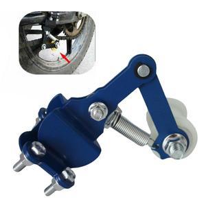 가이드 휠이 있는 오토바이 체인 조절기 프로용 피트 텐셔너 롤러 ATV 모토크로스 더트 50CC 500CC 도구