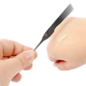 베이스 피부 실버 메이크업 스틱 파운데이션 스텐 스파츌라 블러셔브러쉬 컨실러브러쉬