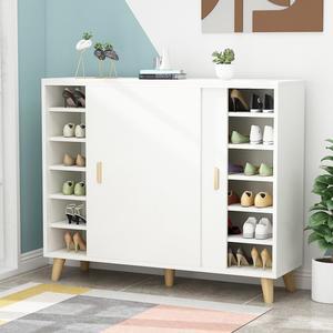 미닫이문 현관 복도 신발장 대용량 절약 수납 다층 공간 방진 가정용