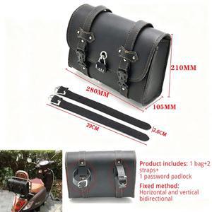 바이크 오토바이 새들백 사이드백 레트로 PU 공구 가방 ADNOH Rebel 250 500 1100 300 W400 W650 SR400 XL8