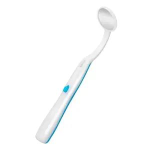 치과 거울 검사용 led라이트 배터리 스틸 의료 조명 기구 라이트