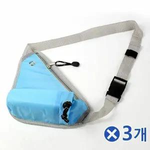 TBZ 레저용 크로스 힙색-색상랜덤x3개 슬림힙색 런닝힙색