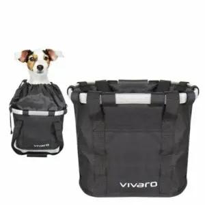 다용도 자전거 핸들바 탈부착 바구니 반려동물 바구니