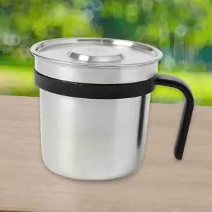 손잡이 스텐 캠핑컵 450ml 등산 머그컵