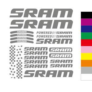 키트 스티커 비닐 팩 sram 휠 허브 바디 용 자전거