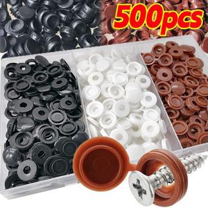 플라스틱 손톱 힌지 나사 캡 보호용 셀프 태핑 장식 커버 가구 하드웨어 너트 볼트 접이식