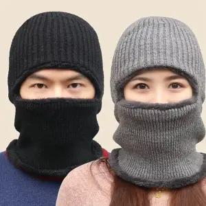 혹한기 융털 바라클라바 넥워머 비니 마스크 방한두건 oln7+6pFn