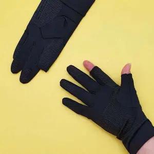 여름 등산장갑 자전거 스포츠 운전 장갑 검정