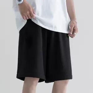 남성 캐주얼 3컬러 허리밴딩 여름 베이직 반바지 팬츠 dJM3+2iJf