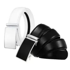 모노 엣지 자동 벨트 고급 소가죽 남성 허리띠 캐주얼벨트 골프벨트 정장벨트 가죽벨트