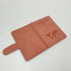 가죽파우치 다용도 자석형핑크 여권파우치 커플여권지갑 여권수납 여권함 명품여권지갑