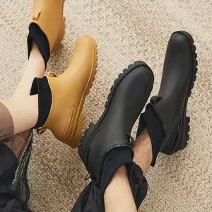 겨울 부츠 레인 남녀 기모안감 방한 스노우부츠 방한 남녀공용부츠 레인부츠 방한부츠