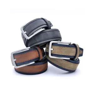 캐주얼 벨트 폭 크로스오버 버클 남성 3.3cm 남성벨트 가죽벨트 남성자동벨트 캐주얼벨트