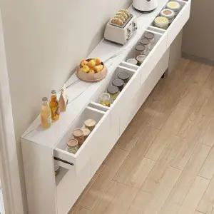 슬림 수납장 폭좁은 다용도 슬라이드수납장 틈새장