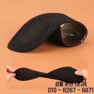 푹신한 실리콘 미끄럼 방지 깔창 1쌍 7인치 하이힐 포함