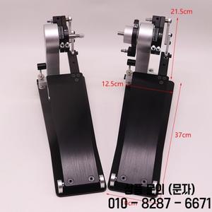 디지털 더블 베이스 드럼 페달 브러쉬드 풀 알루미늄 합금 롱보드 카르단 고품질 전문