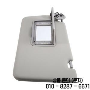 르노 콜레오스 2008 2016용 차량 실내 햇빛 가리개 1쌍 앞 루프 선쉐이드 (화장 거울 포함) 96401JY75A