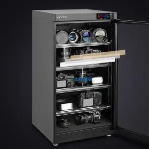 카메라보관함 조명 제습함 80L 보관 대용량 내부