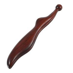 나무 지혈 마사지 펜, 인체공학적 손잡이가 있는 발 도구, 손과 발을 위한 전통적인 지압 스틱 도구