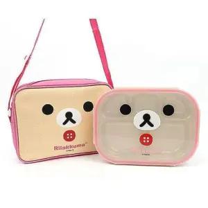 BS 가방스텐식판도시락(얼굴)(핑크) WFMGACG