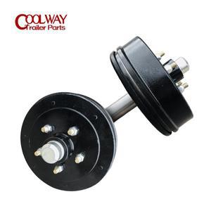 전기 브레이크 하프 액슬 허브 샤프트 드럼 스타일, RV 부품, 캠핑 액세서리, 10 인치, 5-114.3, 6-139.7,