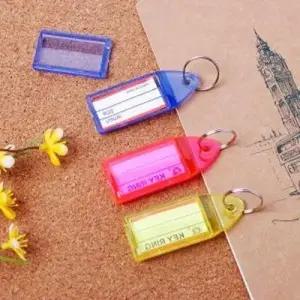 컬러 네임텍 3p 네임택 열쇠고리 네임태그 WFBB85F