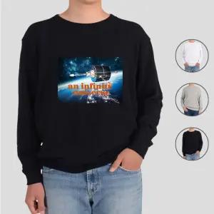 ATOGATO 우주 인공위성 행성 지구 9 맞춤 맨투맨 AYg6+7vPR