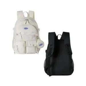 베이직 미니파우치 캐주얼 백팩 남녀 가방 배낭 WE5E8AA