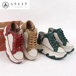 [애슬릿] 키높이 스니커즈 사이드 지퍼 통굽 운동화 6cm