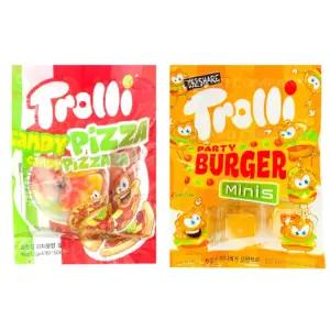 미니버거젤리 트롤리피자햄버거젤리세트 피자(1개)+햄버거(1개)