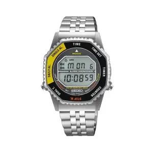 [신세계라이브쇼핑]세이코 SMGG17P1 레트로 팔각 전자 공용 메탈 시계