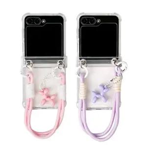 Z플립 벌룬독 힌지보호 손목스트랩 케이스 Filp6 5 4