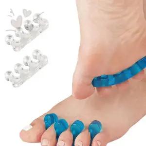 발가락 교정 실리콘 분리기 젤 소재 스트레칭 보조 도구 발 관리 편안함 증진