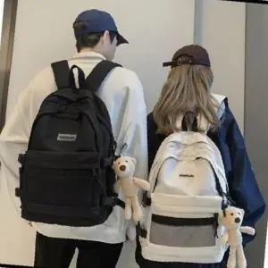 고등학생 캐주얼 백팩 멀티 중학생 대학생 책가방 포켓