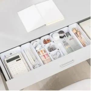 ( )모듈형 서랍 정리함 결합형 칸막이 정리함 다용도 수납함 8종