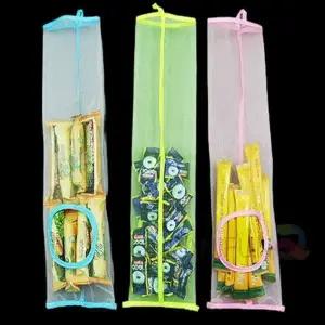 ( )걸이형 보관망 야채보관바구니 세탁물수거함 접이식캠핑바구니 세탁바구니 그물망바구니 다용도수납함