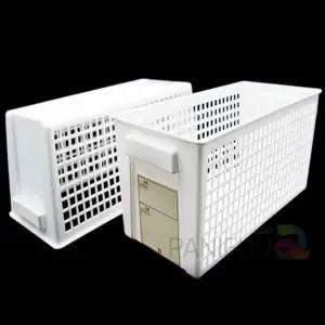 ( )좁은 선반 바스켓 정리함바구니 플라스틱바구니 수납정리함 정리함 사각바구니수납 서랍정리함 화장품정